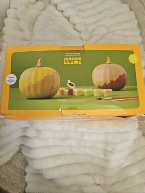 Yellow & Orange Pumpkin Paint-Your-Own Home Accent